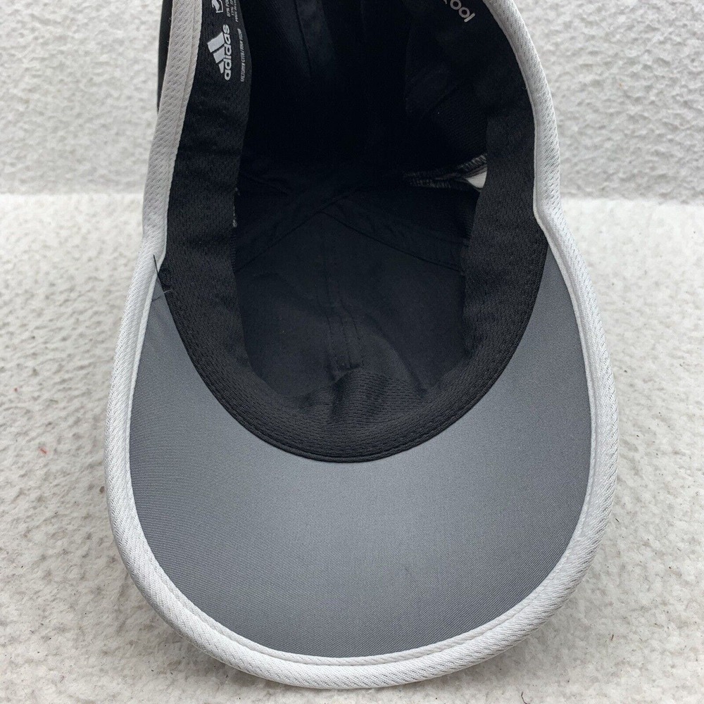 Adidas Running Hat Womens Hook Loop OSFM Black Pink White Cycling Athletic Mom - Picture 6 of 8